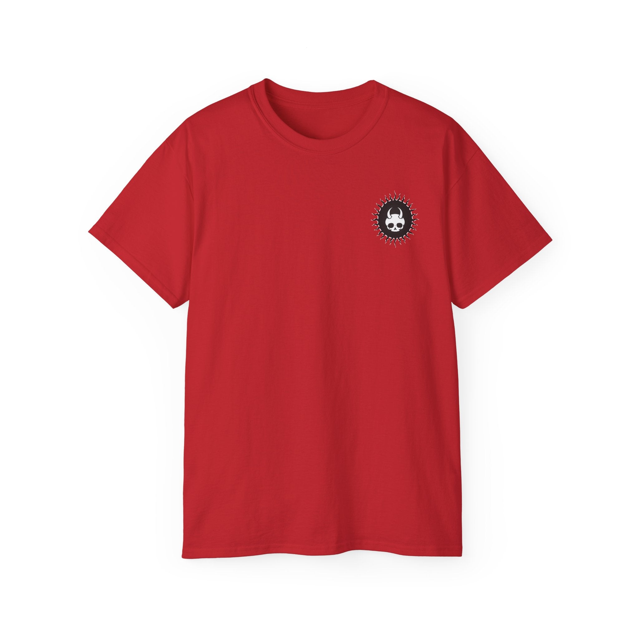 Exposed Heart - Unisex Cotton Tee (Back) - Damned Threads